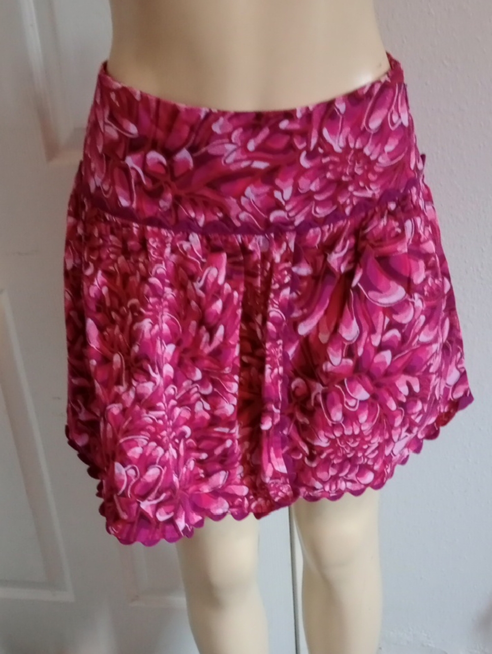 Kika  Vargas  Deep Magenta Zip-Front Top